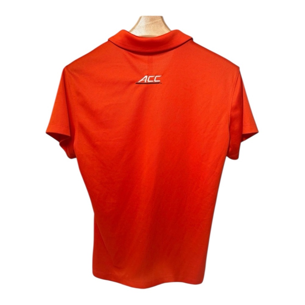 Nike Dri-FIT UVA Cavaliers Polo Shirt Women Medium Orange Athletic Golf - Picture 8 of 8